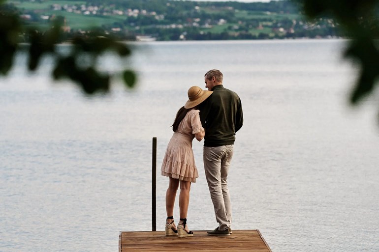 Romantic holiday in Norway